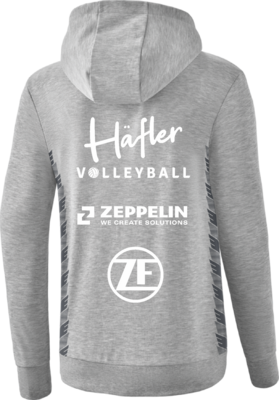 Kinder TEAM ESSENTIAL TEAM KAPUZENSWEAT Grau